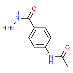 ChemSpider 2D Image | N-[4-(Hydrazinocarbonyl)phenyl]acetamide | C9H11N3O2