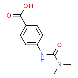 ChemSpider 2D Image | 4-(3,3-Dimethylureido)benzoic acid | C10H12N2O3