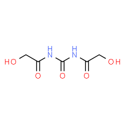 ChemSpider 2D Image | N,N'-Carbonylbis(2-hydroxyacetamide) | C5H8N2O5