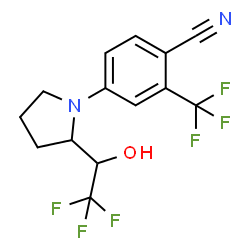 ChemSpider 2D Image | Vk-5211 | C14H12F6N2O