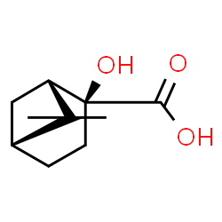 ChemSpider 2D Image | (1S,2S,5R)-2-Hydroxy-6,6-dimethylbicyclo[3.1.1]heptane-2-carboxylic acid | C10H16O3