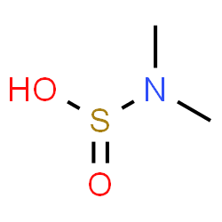 ChemSpider 2D Image | Dimethylsulfuramidous acid | C2H7NO2S
