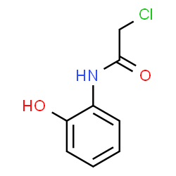 ChemSpider 2D Image | 2-CHLORO-2'-HYDROXYACETANILIDE | C8H8ClNO2