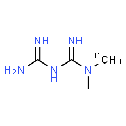 ChemSpider 2D Image | Metformin C-11 | C311CH11N5