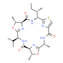 ChemSpider 2D Image | balgacyclamide A | C25H36N6O5S