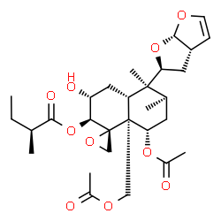 ChemSpider 2D Image | (-)-Ajugapitin | C29H42O10