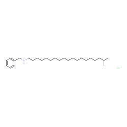 ChemSpider 2D Image | N-Benzyl-18-methyl-1-nonadecanaminium chloride | C27H50ClN