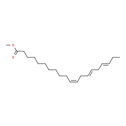 ChemSpider 2D Image | Methyl (11Z,14E,17E)-11,14,17-icosatrienoate | C21H36O2