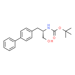 ChemSpider 2D Image | 2-Methyl-2-propanyl [(2S)-1-(4-biphenylyl)-3-hydroxy-2-propanyl]carbamate | C20H25NO3