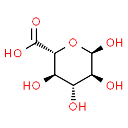 ChemSpider 2D Image | alpha-L-Glucopyranuronic acid | C6H10O7