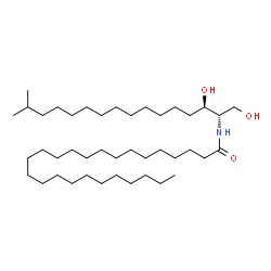 ChemSpider 2D Image | N-pentacosanoyl-15-methylhexadecasphinganine | C42H85NO3