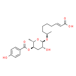 ChemSpider 2D Image | hbas#3 | C22H30O8
