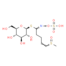 ChemSpider 2D Image | glucoraphenin | C12H21NO10S3