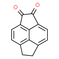 ChemSpider 2D Image | 5,6-Dihydrocyclopenta[fg]acenaphthylene-1,2-dione | C14H8O2