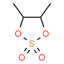ChemSpider 2D Image | 4,5-Dimethyl-1,3,2-dioxathiolane 2,2-dioxide | C4H8O4S