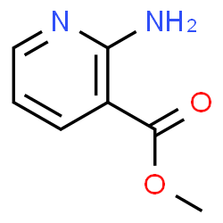 ChemSpider 2D Image | Methyl-2-aminonicotinat | C7H8N2O2