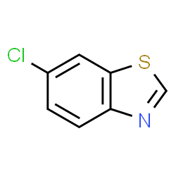 ChemSpider 2D Image | 6-Chlorobenzo[d]thiazole | C7H4ClNS