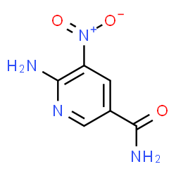 ChemSpider 2D Image | 6-Amino-5-nitronicotinamide | C6H6N4O3