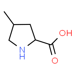 ChemSpider 2D Image | 4-Methylproline | C6H11NO2