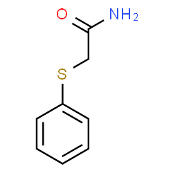 ChemSpider 2D Image | 2-(Phenylthio)acetamide | C8H9NOS