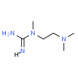 ChemSpider 2D Image | 1-[2-(Dimethylamino)ethyl]-1-methylguanidine | C6H16N4
