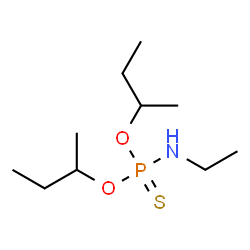 ChemSpider 2D Image | O,O-Di-sec-butyl ethylphosphoramidothioate | C10H24NO2PS