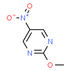 ChemSpider 2D Image | 2-Methoxy-5-nitropyrimidine | C5H5N3O3