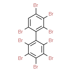 ChemSpider 2D Image | 2,2',3,3',4,4',5,6,6'-Nonabromobiphenyl | C12HBr9