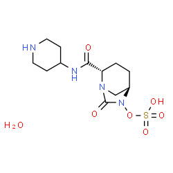 ChemSpider 2D Image | relebactam monohydrate | C12H22N4O7S