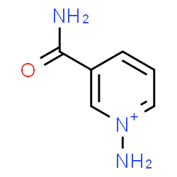 ChemSpider 2D Image | 1-Amino-3-carbamoylpyridinium | C6H8N3O