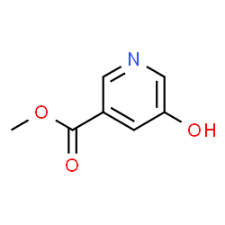 ChemSpider 2D Image | Methyl5-Hydroxynicotinate | C7H7NO3