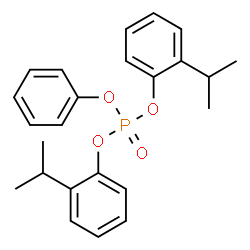 ChemSpider 2D Image | Di(isopropylphenyl) phenyl phosphate | C24H27O4P