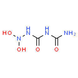 ChemSpider 2D Image | N-Carbamoyl-2,2-dihydroxyhydrazinecarboxamide | C2H6N4O4