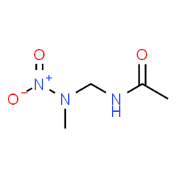ChemSpider 2D Image | N-{[Methyl(nitro)amino]methyl}acetamide | C4H9N3O3