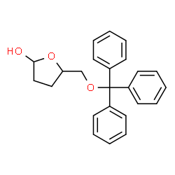 ChemSpider 2D Image | 5-((Trityloxy)methyl)tetrahydro-2-furanol | C24H24O3