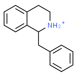 ChemSpider 2D Image | 1-Benzyl-1,2,3,4-tetrahydroisoquinolinium | C16H18N