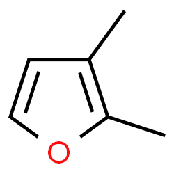 ChemSpider 2D Image | 2,3-Dimethylfuran | C6H8O