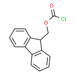 ChemSpider 2D Image | Fluorenylmethyloxycarbonyl chloride | C15H11ClO2