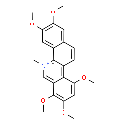 ChemSpider 2D Image | Sanguilutine | C23H24NO5