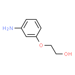 ChemSpider 2D Image | 2-(3-Aminophenoxy)ethanol | C8H11NO2
