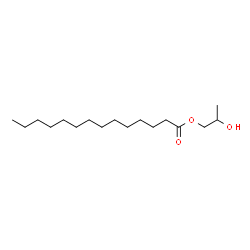 ChemSpider 2D Image | 2-Hydroxypropyl myristate | C17H34O3