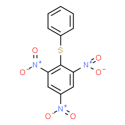 ChemSpider 2D Image | 1,3,5-Trinitro-2-(phenylthio)benzene | C12H7N3O6S