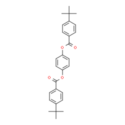 ChemSpider 2D Image | 1,4-phenylene bis(4-tert-butylbenzoate) | C28H30O4