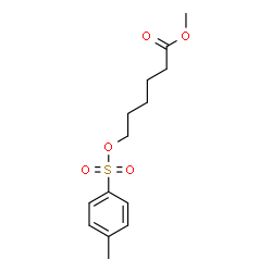 ChemSpider 2D Image | Methyl 6-{[(4-methylphenyl)sulfonyl]oxy}hexanoate | C14H20O5S