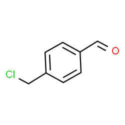 ChemSpider 2D Image | 4-Chloromethylbenzaldehyde | C8H7ClO