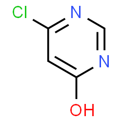 ChemSpider 2D Image | 6-Chlorpyrimidin-4-ol | C4H3ClN2O