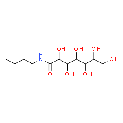 ChemSpider 2D Image | N-Butyl-2,3,4,5,6,7-hexahydroxyheptanamide | C11H23NO7