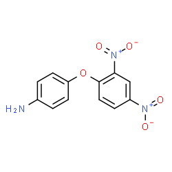 ChemSpider 2D Image | 4-(2,4-Dinitrophenoxy)aniline | C12H9N3O5