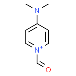ChemSpider 2D Image | 4-(Dimethylamino)-1-formylpyridinium | C8H11N2O