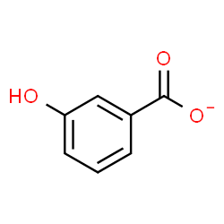 ChemSpider 2D Image | 3-Hydroxybenzoate | C7H5O3